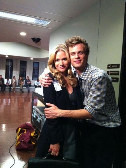 rtparentslol's tweet image. matthew gray gubler and aj cook
