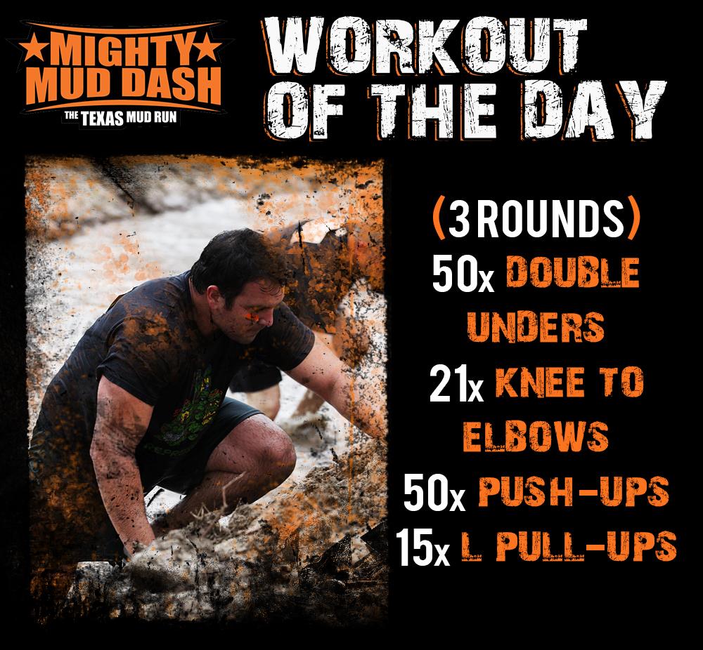 MightyMudDash's tweet photo. Today's #WOD
https://t.co/zF9D15LpPW
#OCR #MudRun #MightyMudDash #Ultra8K #Obstacle #ObstacleCourse http://t.co/4k2Ggd8GuH