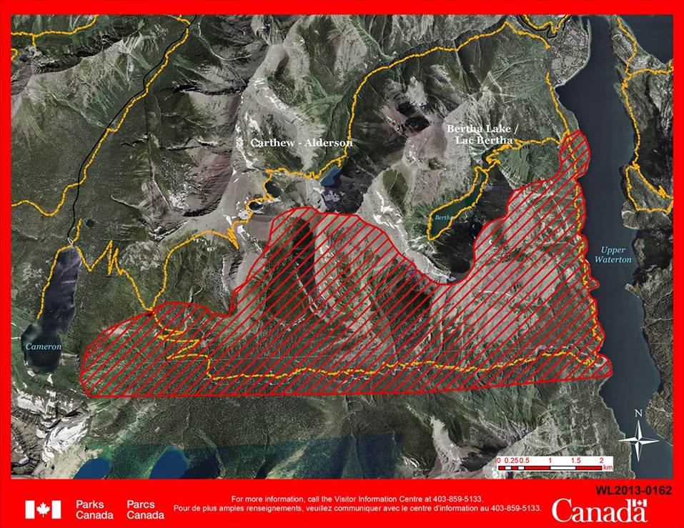vogtterr's tweet image. Waterton Lake wildfire is now 'Being Held'. 70% contained by 6 crews &amp;amp; 2 choppers. No further growth is expected.