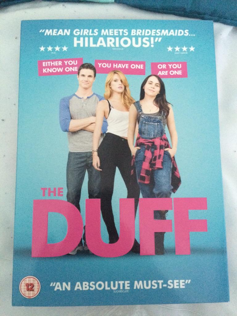 PaigeBarry01's tweet photo. @RobbieAmell @maebirdwing @bellathorne @TheDuffUK Best Purchase Ever💕👌🏼 http://t.co/JBL0H6l8Sc