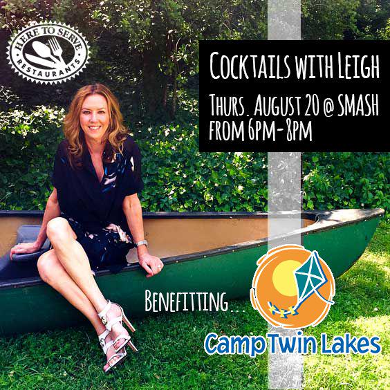 Join us for the final cocktails with Leigh at Smash Kitchen + Bar!
#cocktailswithleigh #H2sr
