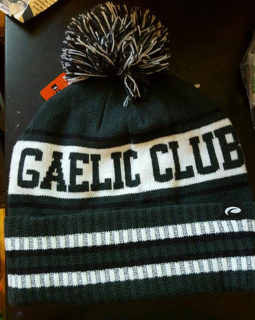 More Glenside Gaelic great, this time for your head. Baseball hats Black or green. 
$20 each.