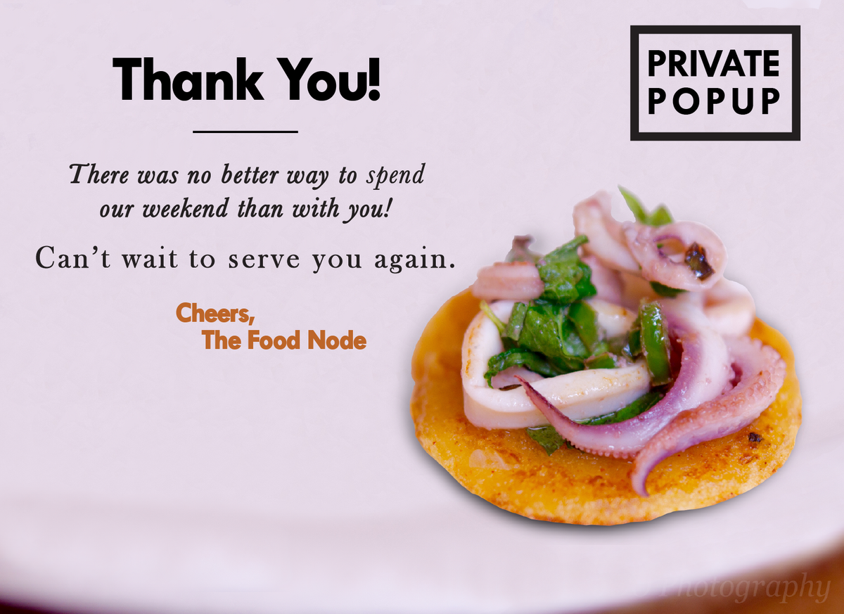 TheFoodNode's tweet image. Success at our Pop-Up Last Weekend! Thanks friends!