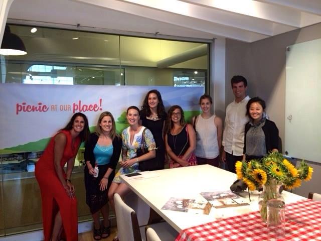 Thank you <a href="/ElkusManfredi/">Elkus Manfredi Arch.</a> for attending the "picnic at our place" today for lunch! We loved having you!!