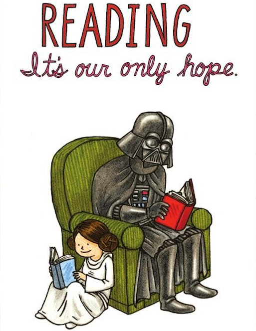 goodreads's tweet photo. May the books be with you! http://t.co/OkENOaJedF http://t.co/XC0gTjLevp