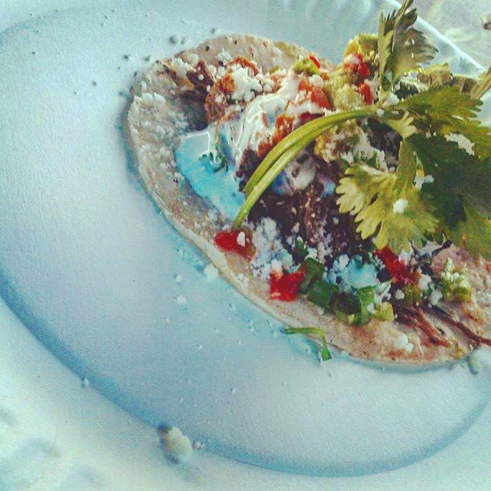 Stepping into the street taco game ##streettacos #streetfries <a href="/lafryco/">Los Angeles Fry Co.</a> shortrib taco