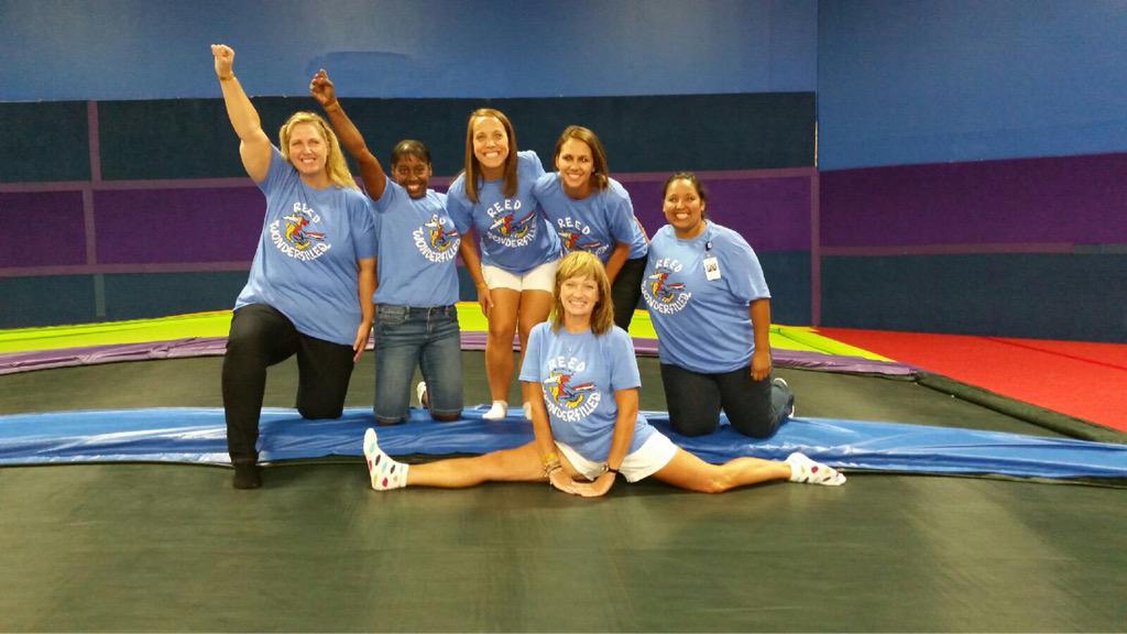 aggiekinder's tweet photo. Reed Kindergarten Team -  Bring on 1915-16!  #Lisdleads http://t.co/t3IVkNFbL8