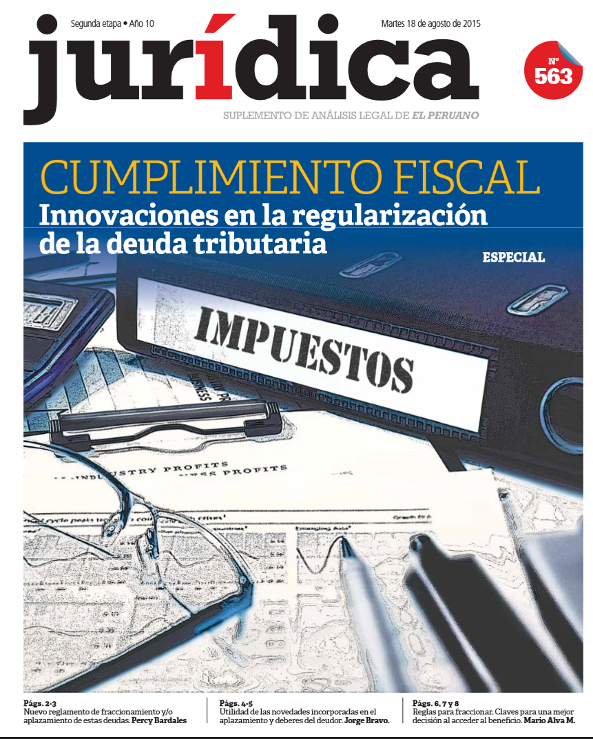 BravoCucci's tweet photo. Comparto mi artículo publicado en El Peruano @BravoCucci sobre el nuevo reglamento de fraccionamiento #tributario http://t.co/lryQ72dSLV