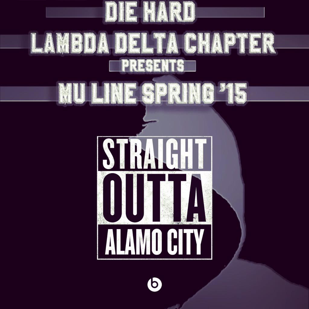 AlamoCityBetas's tweet image. #MuLine #Spr15 #alamocitybetas #lambdadelta #diehard