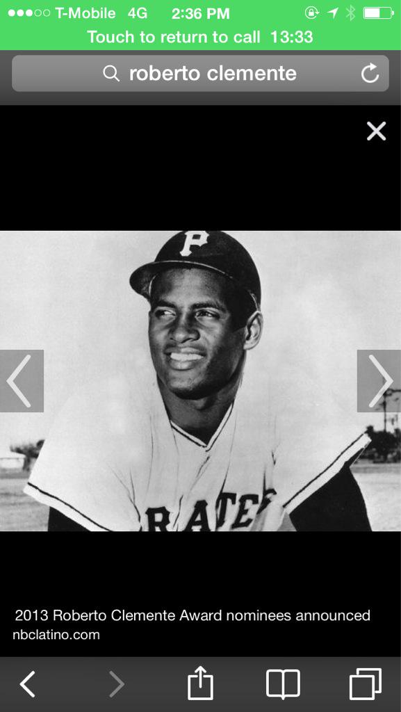 Happy birthday Roberto Clemente! Un orgullo Hispano 
