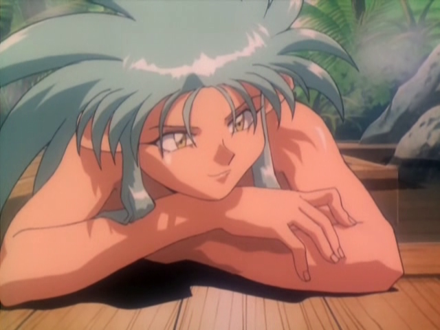 Finished the second season of Tenchi Muyo! 