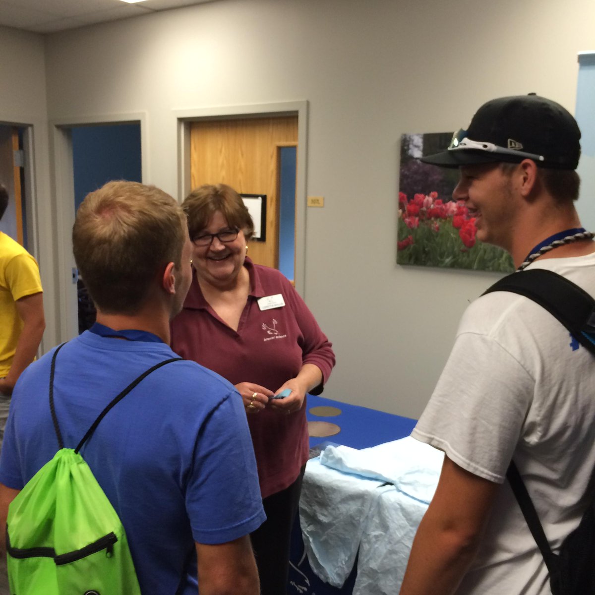 HireMiners's tweet photo. We love meeting new students! @MissouriSandT @SandT_OWeek #OpeningWeek2015 http://t.co/rkpIj5zsik