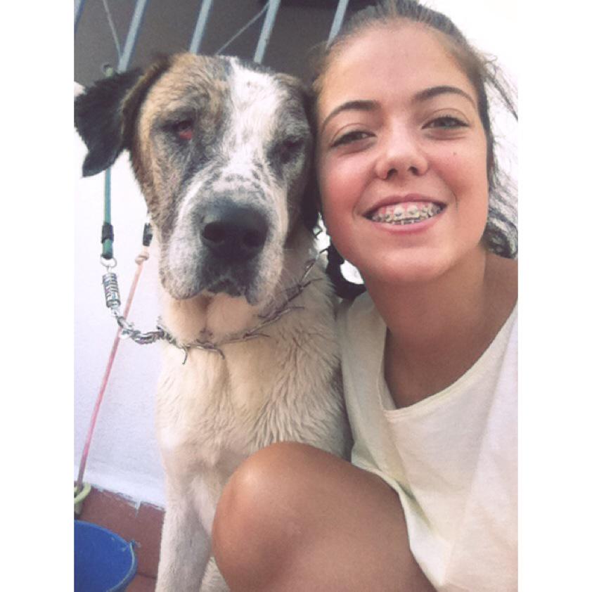 carmenmariamp27's tweet photo. tarde de baño con la más bebé💘🐶🐾 http://t.co/NJmCiFuxeX