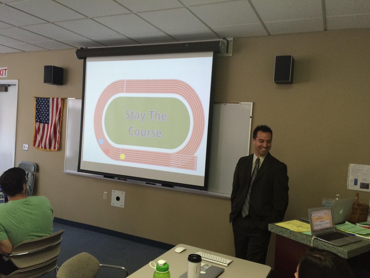 TriValleyTIP's tweet photo. "Sometimes you may feel like a dot, but stay the course." ~ Ken Rocha #PUSDnewteachers2015 http://t.co/SwRRSe77vI