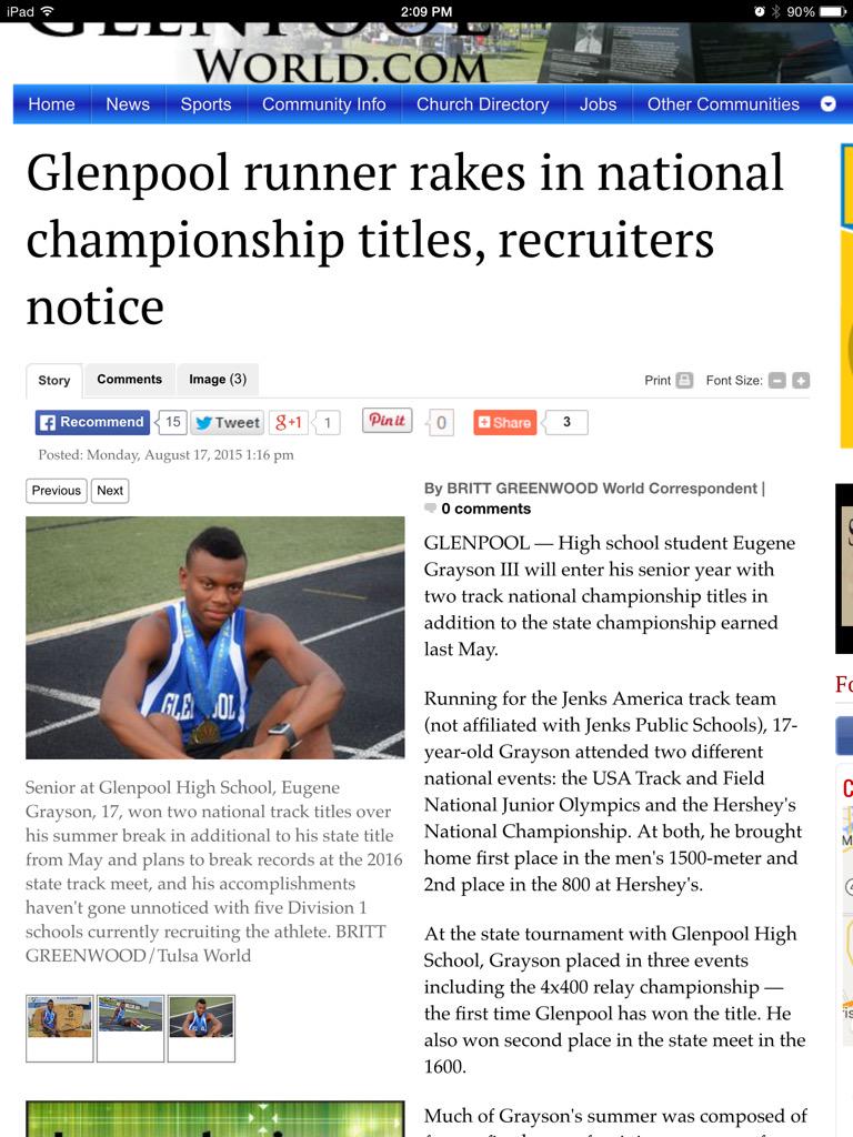 DarkSkinKing__'s tweet photo. Ya Boy In the Paper 😄
http://t.co/0PRIJHj0Ek http://t.co/TIoILzNb63