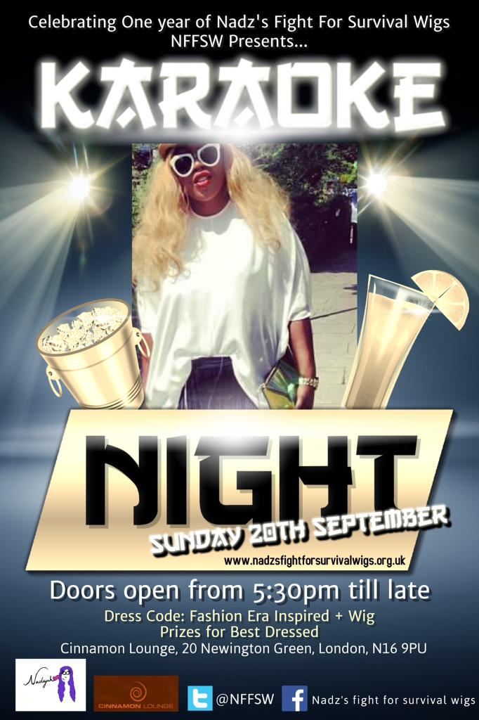 NFFSW_Dane's tweet photo. @NFFSW is having a karaoke party celebrating 1 year helping cancer patients. Contact me for tickets £5!! RT RT http://t.co/85wpIpwKpb