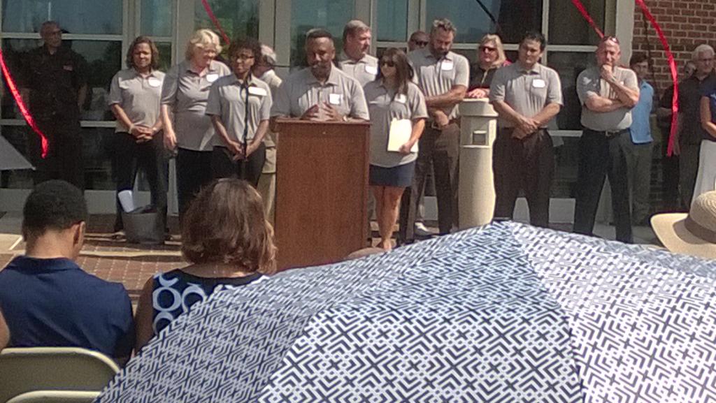 SteveRoyek's tweet image. The @RowanBurlington #LogoUnveiling is underway!