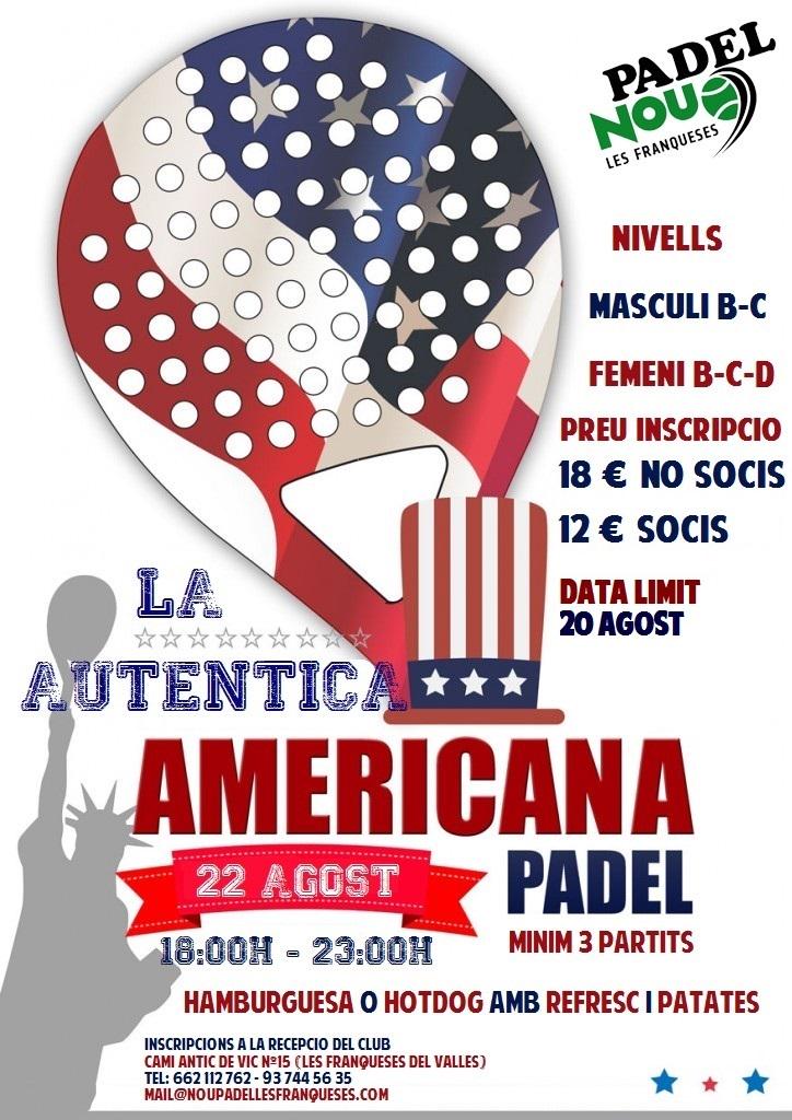 Encara no t'has apuntat a L'AUTENTICA AMERICANA? No esperis més, queden poquetes places! Anima't! T'esperem!