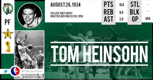 Happy Birthday Tom Heinsohn    