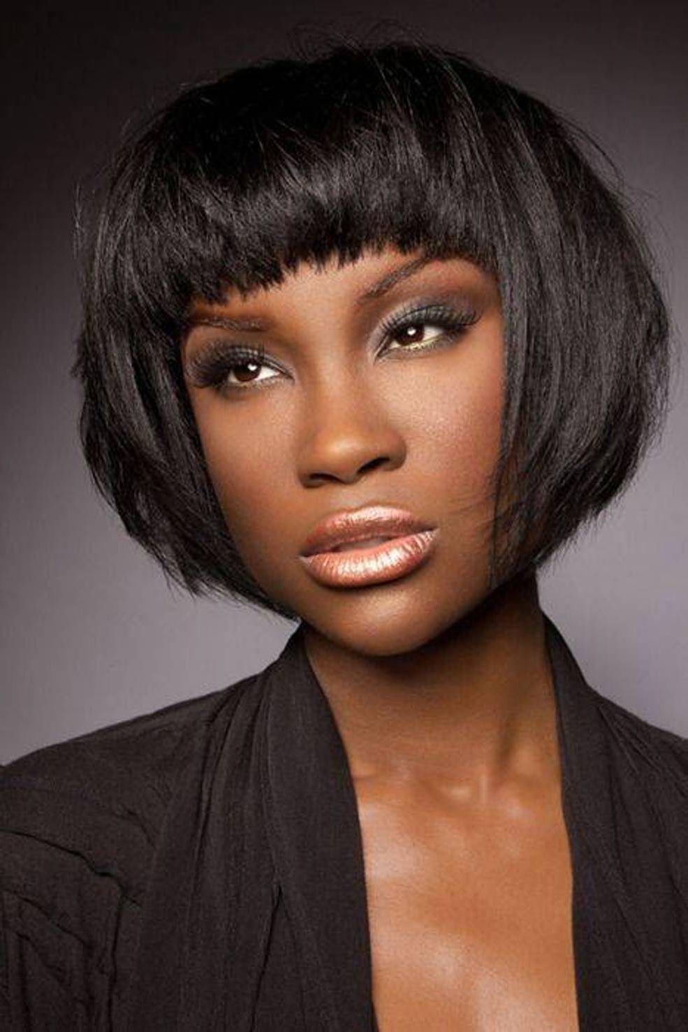 My Hair Styles On Twitter Bob Hairstyles For Dark Skinned Women