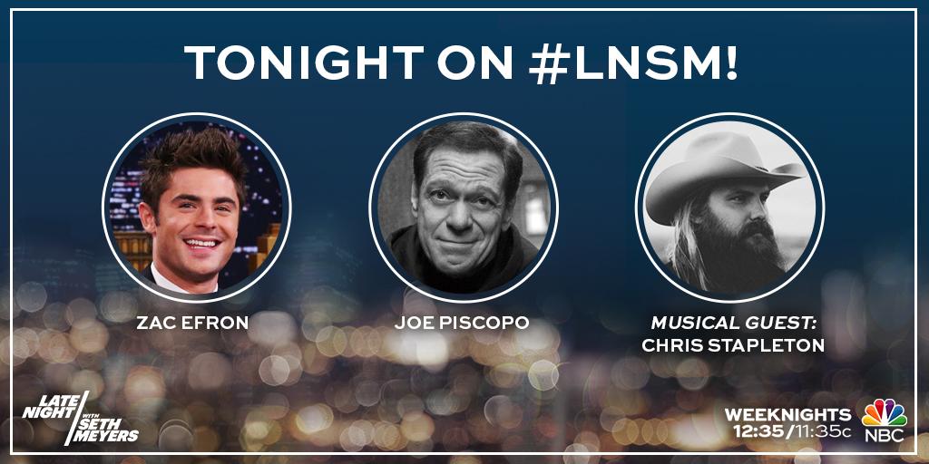 Late Night with Seth Meyers tweet media