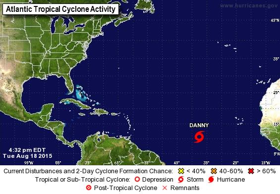 Depresión tropical se convierte en tormenta Danny - CMuBj2wUYAEAv1A