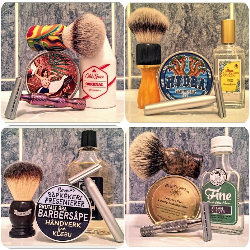 This week it's @Phoenix_Shaving <a href="/DrJonsSoapCo/">Dr. Jon's Soap Co.</a> <a href="/Brutaltbra/">Brutalt B. Barbersåp</a> <a href="/soapbuddy/">soapbuddy</a> <a href="/StandardRazors/">Standard Razors</a> <a href="/FineAccoutrmts/">Mr. Fine</a> <a href="/OldSpice/">Old Spice</a>