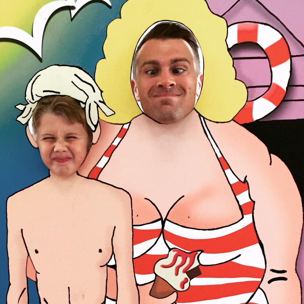 dennisward007's tweet photo. #funnyfaces #father #son #lovehim #holidays http://t.co/vWJWk45Faj