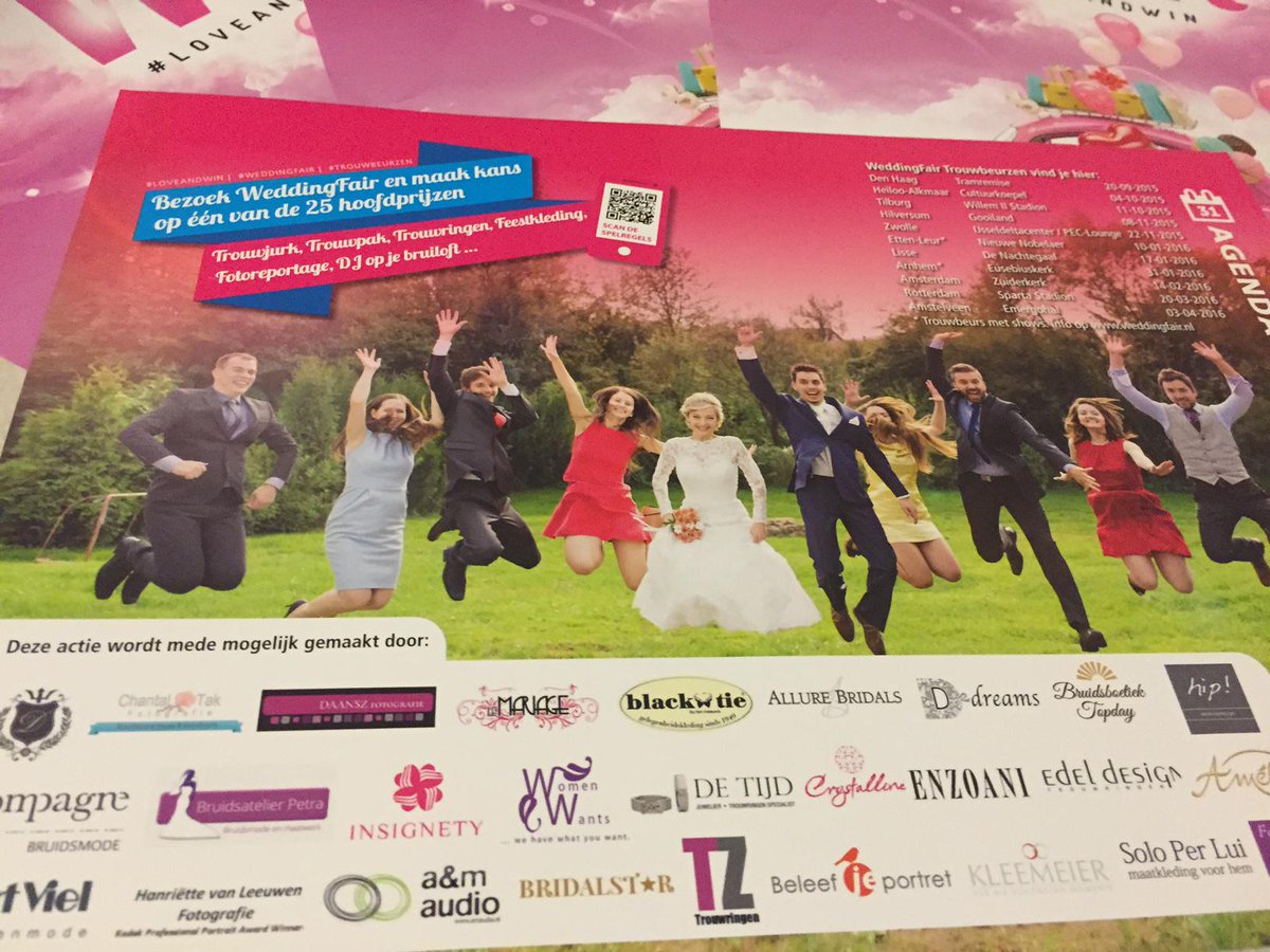 Kom in 2016 naar de <a href="/weddingfair_nl/">WeddingFair Nl</a> in Etten-Leur en maak kans op een gratis #DJ op jullie #bruiloft.