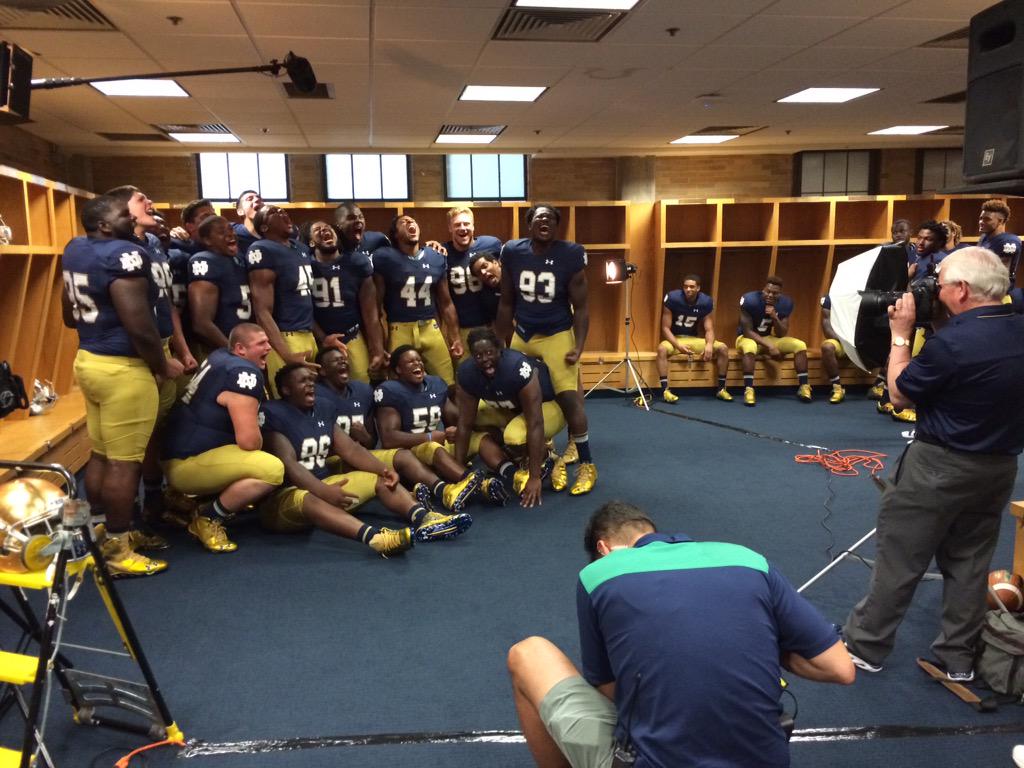 DL is hyped for media day. #DBoys