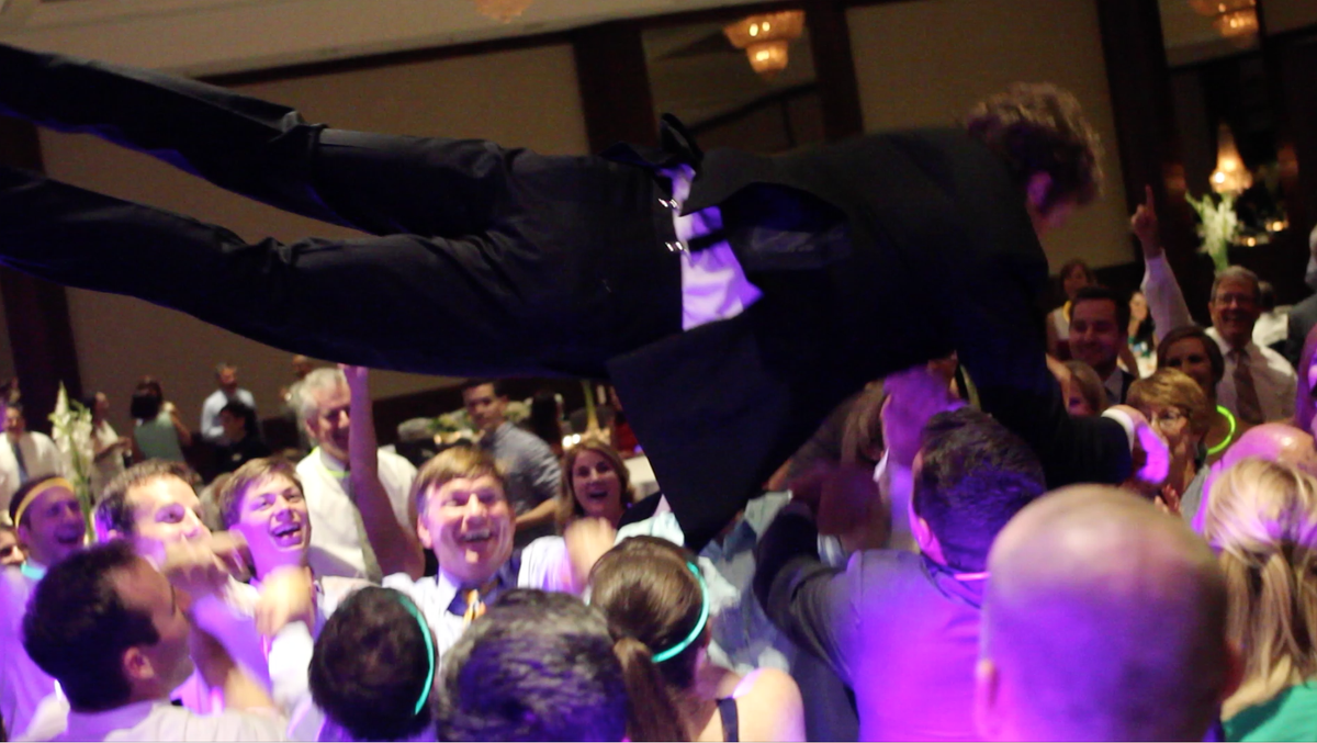 JukeboxxMedia's tweet photo. Here's a couple screen shots of our newest video with @LostWaxFunk &amp; @SGflms #kansascity #wedding #weddinghour http://t.co/avi3RbR8Oi