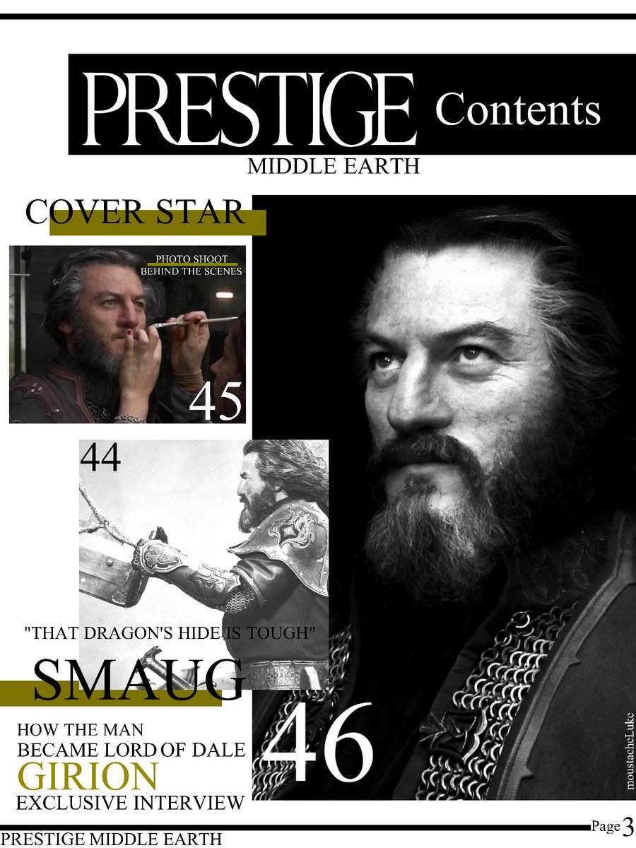 MoustacheLuke's tweet photo. Girion - Prestige Magazine
#LukeEvans #TheHobbit #completelymadeup #edit http://t.co/o3YAE85pIM