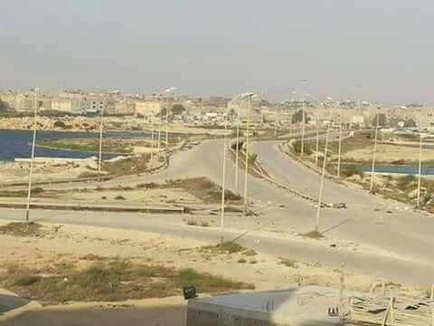 صورة لجسر اللثامة الذي سيطرت عليه قوات شورى ثوار #بنغازي