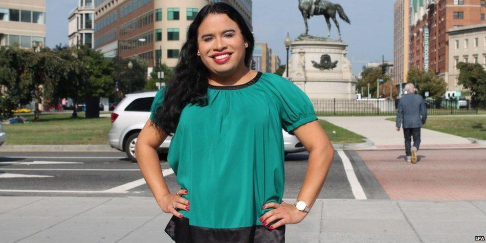 BBCNorthAmerica's tweet photo. White House hires first openly transgender full-time member of staff http://t.co/PVsK3VBoSn http://t.co/eSvJCYglEm