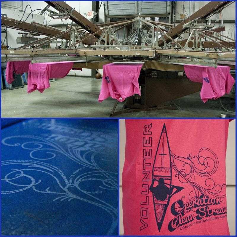 STLTSHIRT's tweet image. A large order completed for #openSpaceSTL. We hope you guys like these #eventShirts for  #operationCleanStream.