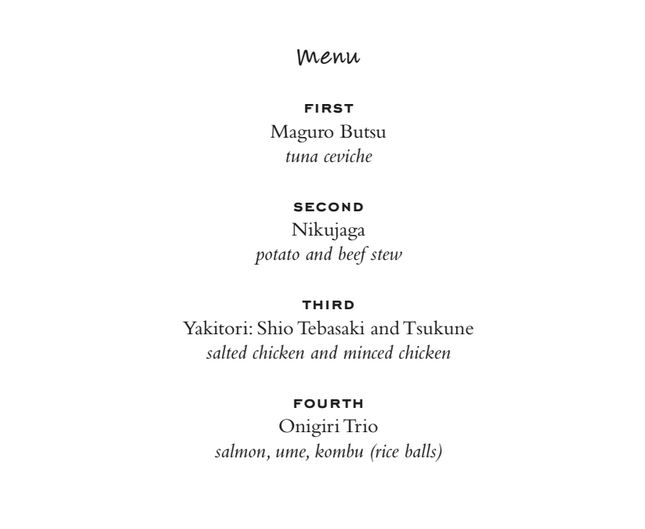 cookphilly's tweet photo. Stoked for our Izakaya class tonight with Atsuko Boyd of @JMillerCatering. Menu looks great! http://t.co/CExYsVkWPZ