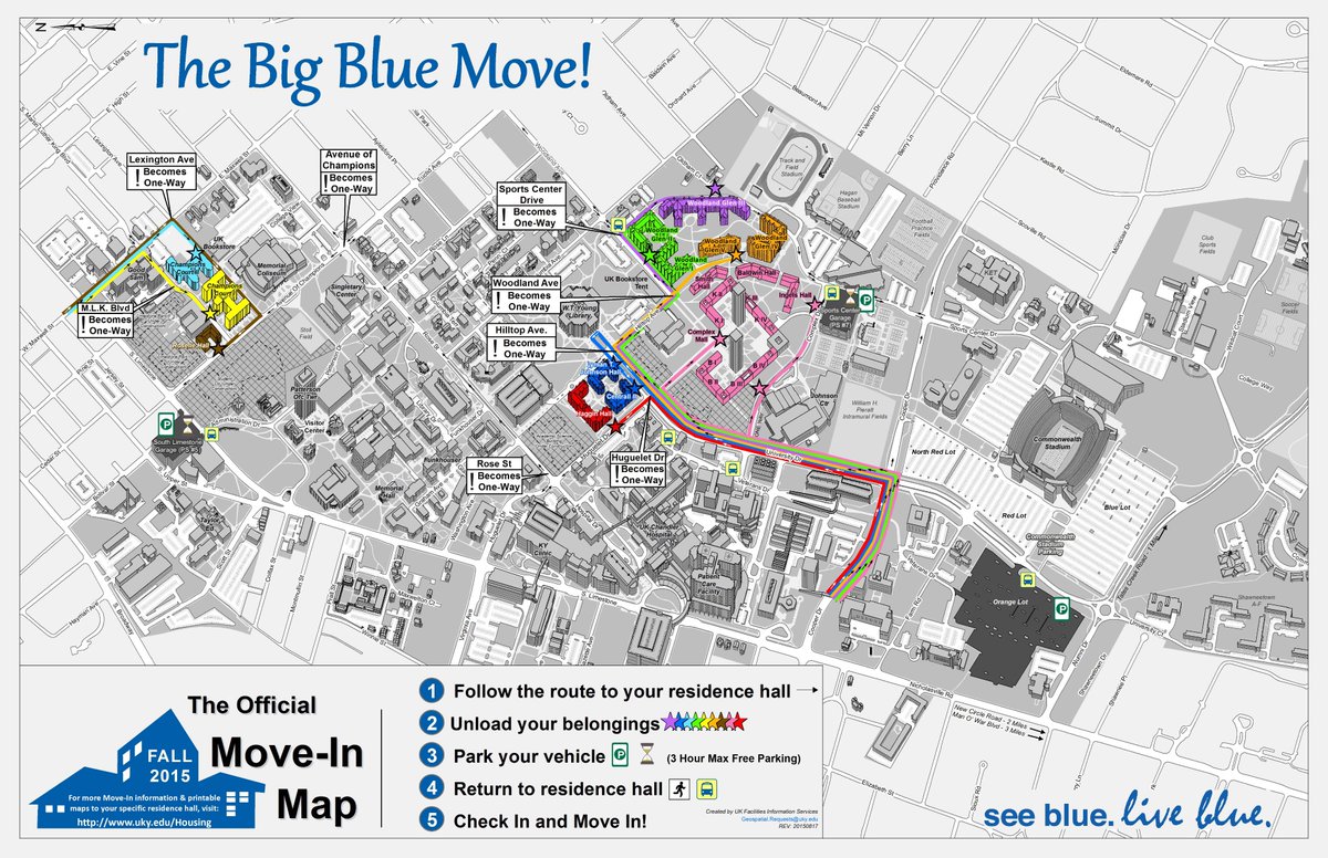 UKPDChief's tweet photo. Wednesday morning commute will require patience as we help move in 2K students on campus. Give yourself extra time. http://t.co/AbrUcATkzr