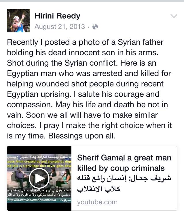 Mahaabdelfattah's tweet photo. Two years ago, Egyptian Human Development Trainer Sherif Gamal Seyam was #GassedToDeath by Egyptian Police. http://t.co/HmrafeOW7p