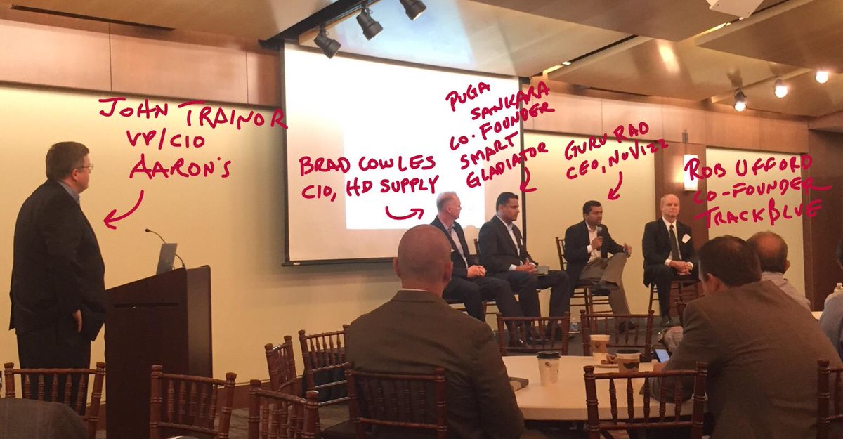 BrooksieSays's tweet photo. This morning's great event combined 2 favorite topics: Mobile &amp; Supply Chain (#MobileSupplyChain) Will blog tomorrow http://t.co/DOjMte0XPY