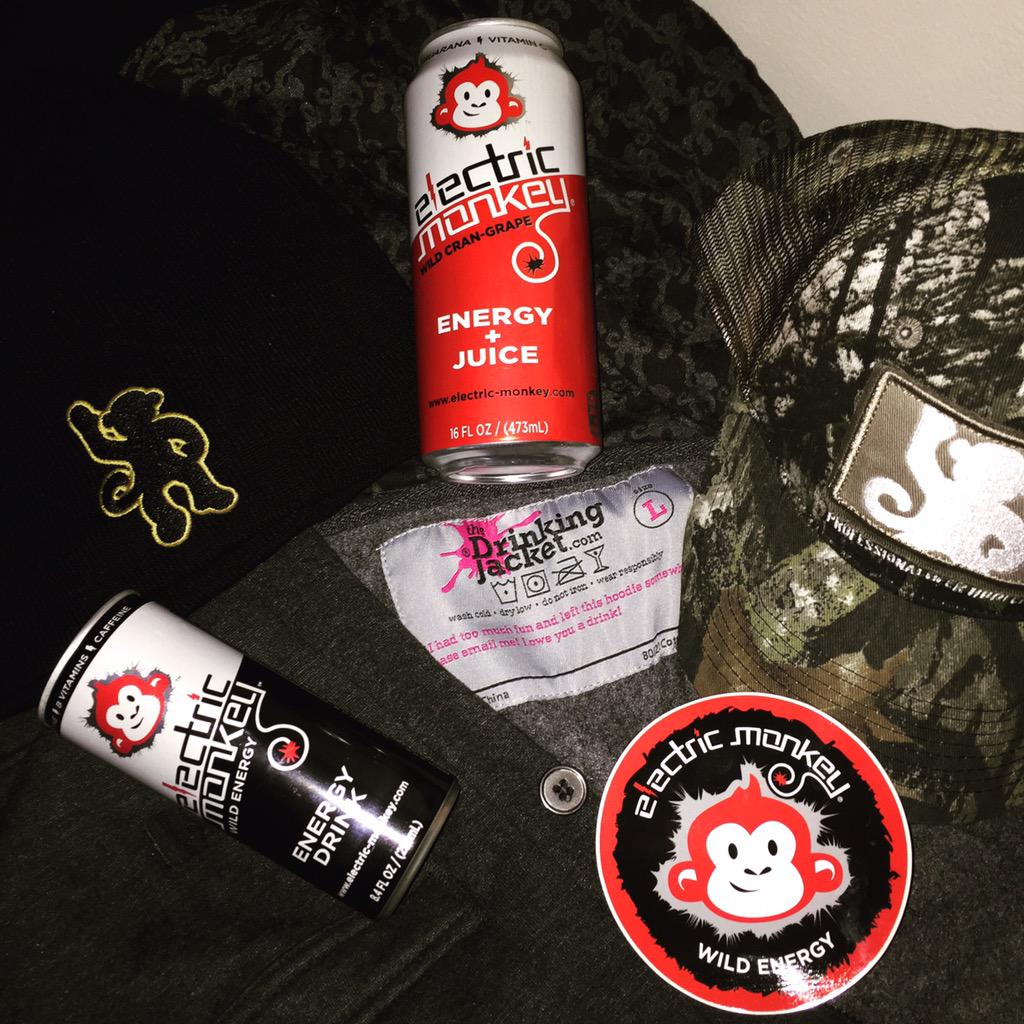 EnergizedMonkey's tweet image. #DrinkingJacket + Cap = insane! Thanks @ZaneLamprey just in time to Tailgate! #MonkeyNation missinginkshop.com/zanelamprey/st…