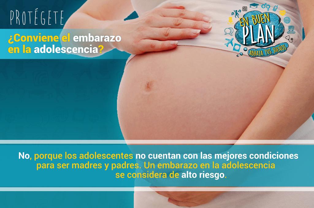 Segob_Puebla's tweet photo. “@_EnBuenPlan: #EnBuenPlanProtégete Recuerda que un embarazo en la adolescencia se considera de alto riesgo. http://t.co/UAEzzs68Yf”