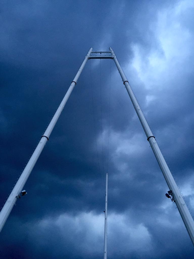 Ripcord at #MichiganAdventure or  lightning rods.....⚡️