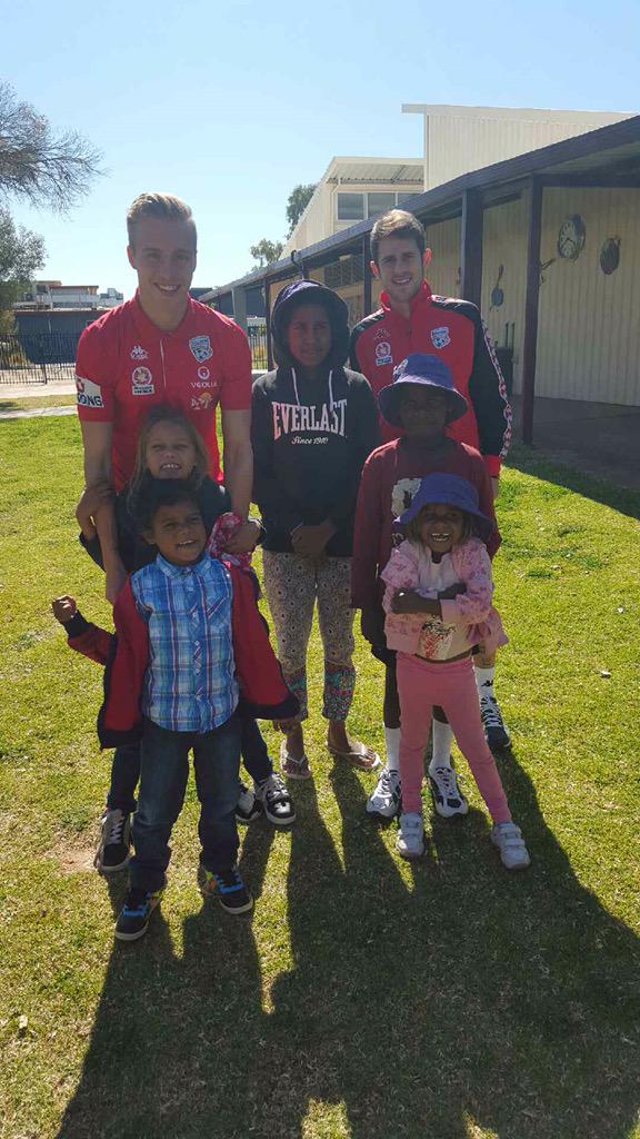 Adelaide United Mate And Jimmyjeggo Visiting Sadadeen Primary School Ausoutbacknt Ntaustralia Coyr Http T Co Fgzfnbw54z Twitter