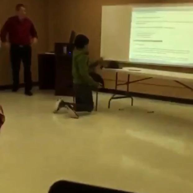 when the class begs u to do something then u do it and it doesn't work out right