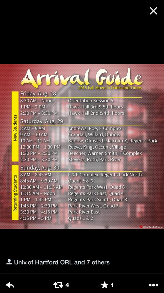 uhart19's tweet photo. Move in day in 10 days 😈 #uHart19 http://t.co/fqdJPfHJIL
