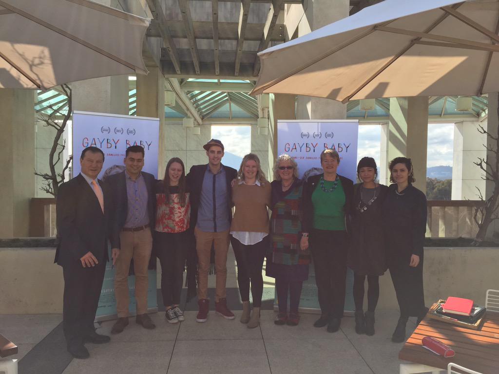 Bringing <a href="/gaybybaby/">Gayby Baby</a> to Parliament to show just how normal these families are!

Trailer here: thegaybyproject.com