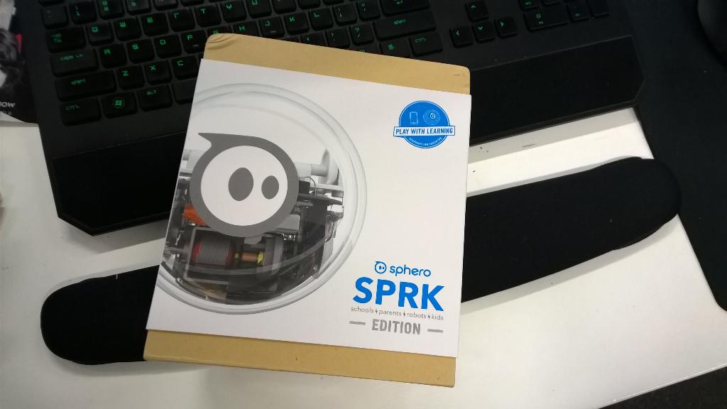 So much excitement. This just arrived in the mail! <a href="/Sphero/">Sphero</a> <a href="/SpheroEdu/">Sphero Education</a> #coding #robotics #developers
