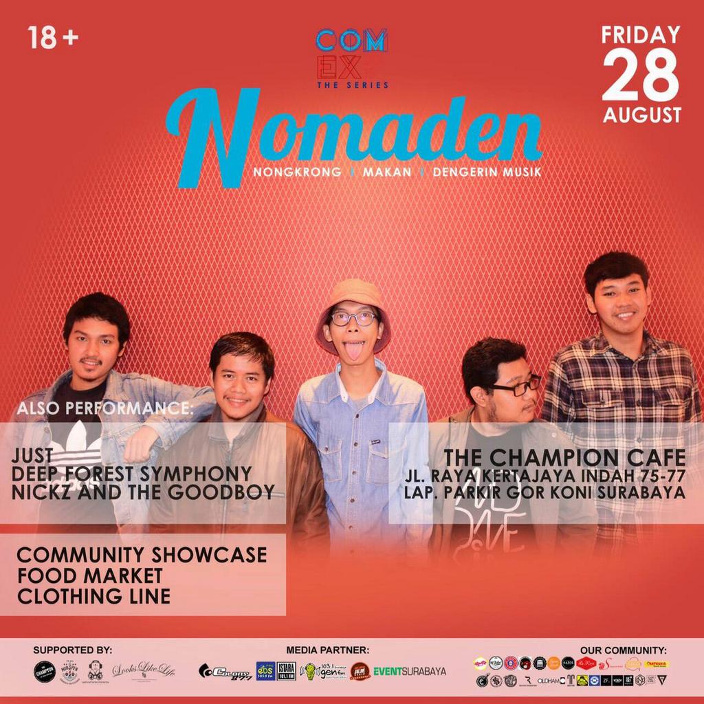 Tanggal 28 agustus ini kita bakal ikut acara keren ini, don't miss it ! #comex2015  #nomadenvol1 #communityexploraze