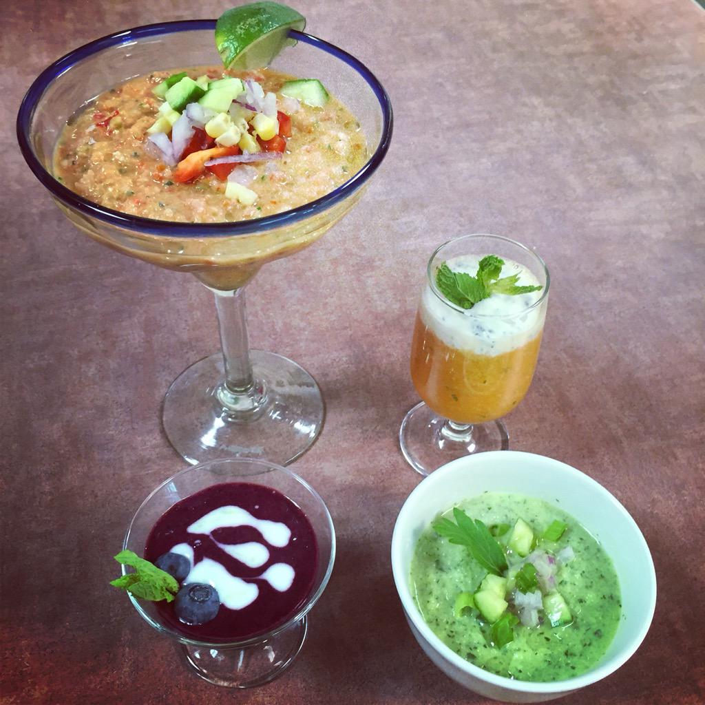 cappslife's tweet photo. Cooking class was a blast! Chilled soups at Eunice Activity Center #comecookwithme @CityOfArlington http://t.co/Cx0r361IKI