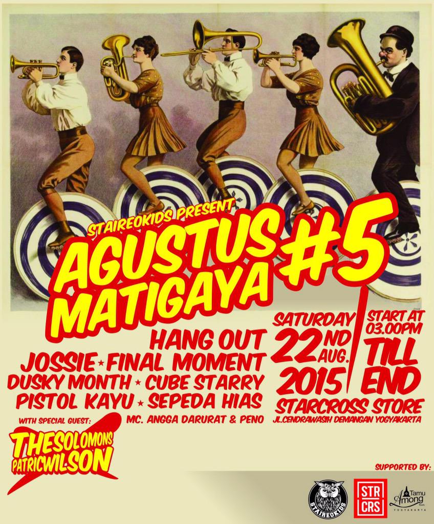 jangan lewatkan agustus mati gaya 5 , 22 agustus 2015 #agustusmatigaya5